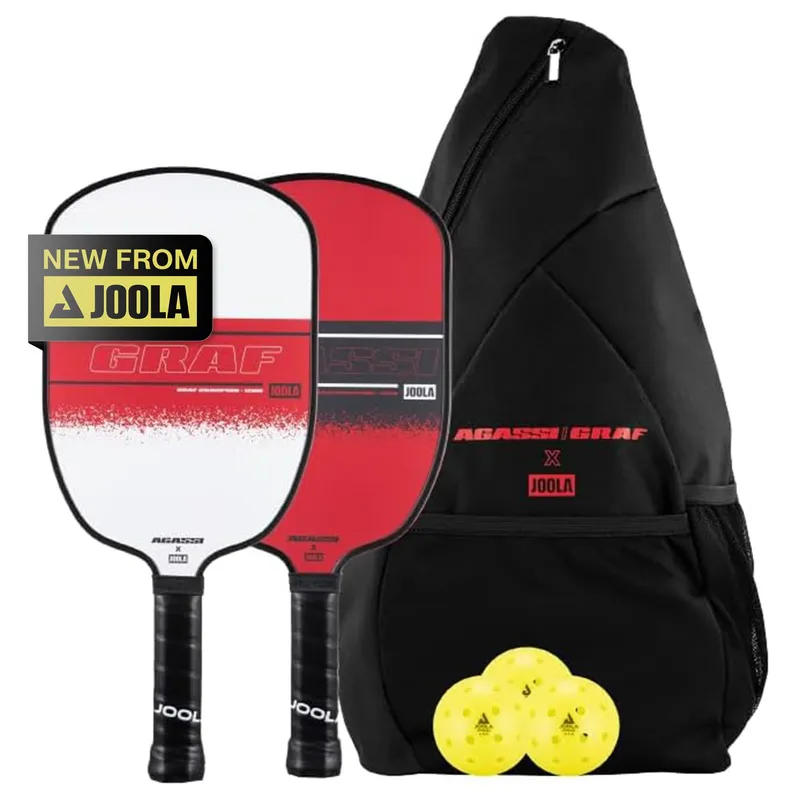 JOOLA Agassi/GRAF Champion 2 Player Pickleball Set