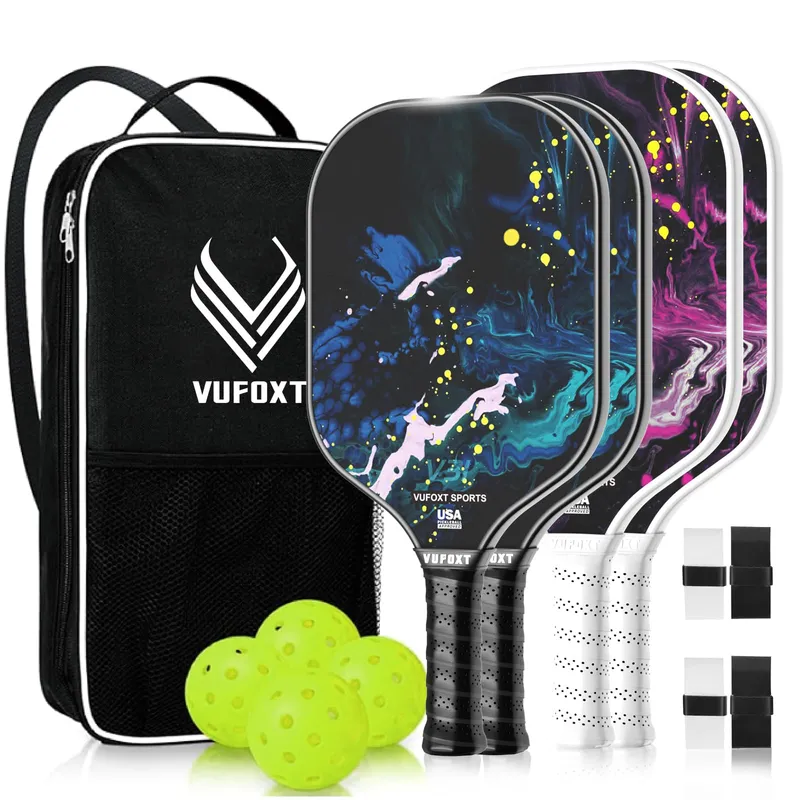 VUFOXT Pickleball Paddles Set of 4