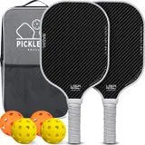 BAGAIL Pickleball Paddles 2-Pack, Gray