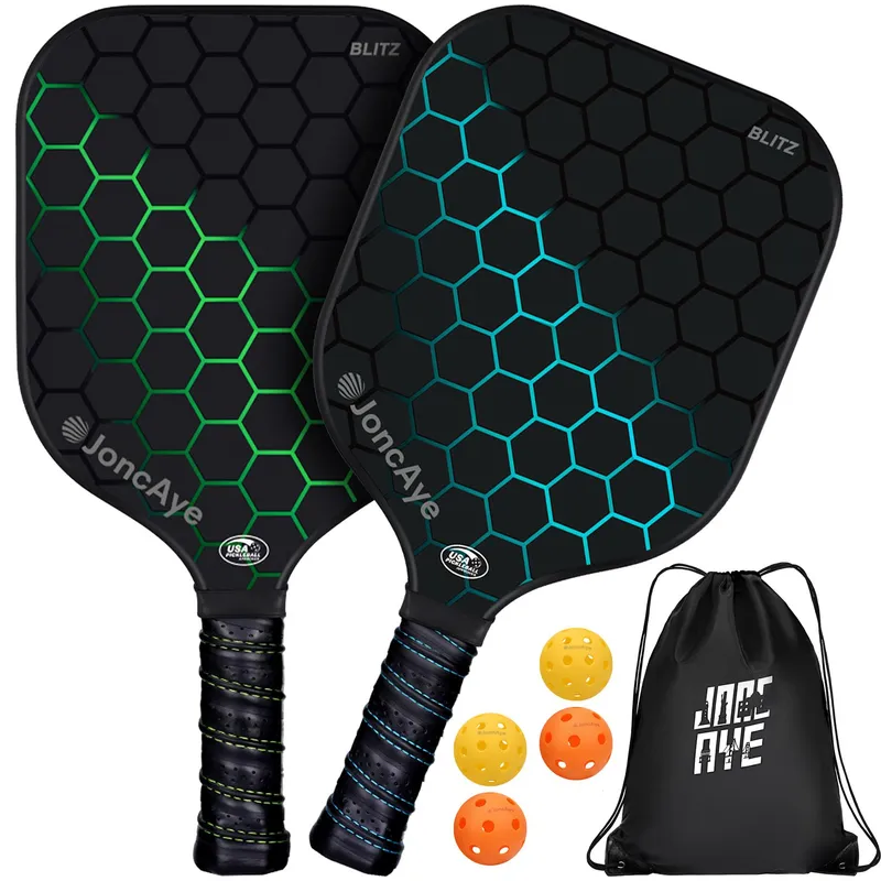 JoncAye Pickleball Paddles Set of 2