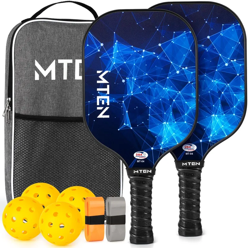 MTEN Pickleball Paddles Set of 2