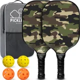 BAGAIL Pickleball Paddles Camouflage 2-Pack