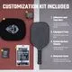 Bison Paddles Carbon Fiber Pickleball Paddle - The Summit (Power) - Image 6