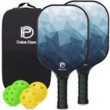 DULCE DOM Pickleball Paddles Set of 2