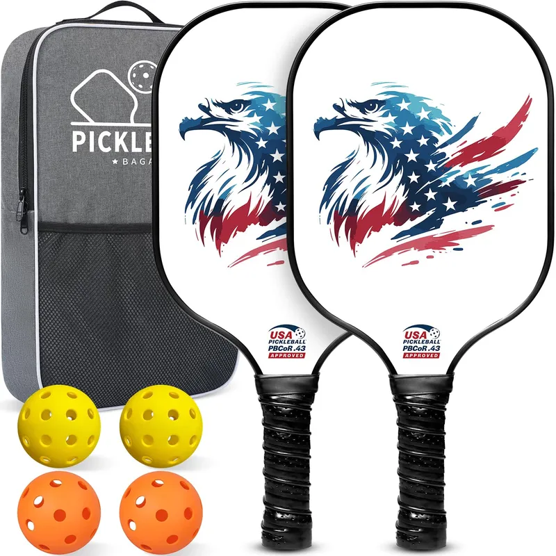 BAGAIL Eagle 2-Pack pickleball paddle showing graphic design