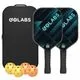 Golabs PB1 Pickleball Paddles Set of 2, Blue