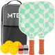 MTEN Pickleball Paddles Set of 2, Green