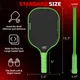BAGAIL Pickleball Paddles 2-Pack Green - Image 6