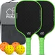 BAGAIL Pickleball Paddles 2-Pack Green