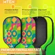 MTEN Pickleball Paddles Set of 2 - Green Black - Image 3