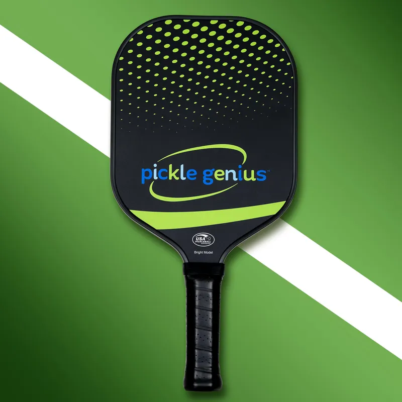 Pickle Genius Quiet Pickleball Paddle - Green 8oz