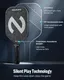 niupipo Pickleball Paddles Set of 2 - Grey - Image 2