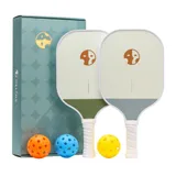 HELIOS Beginner Pickleball Paddle Set of 2 | 8oz