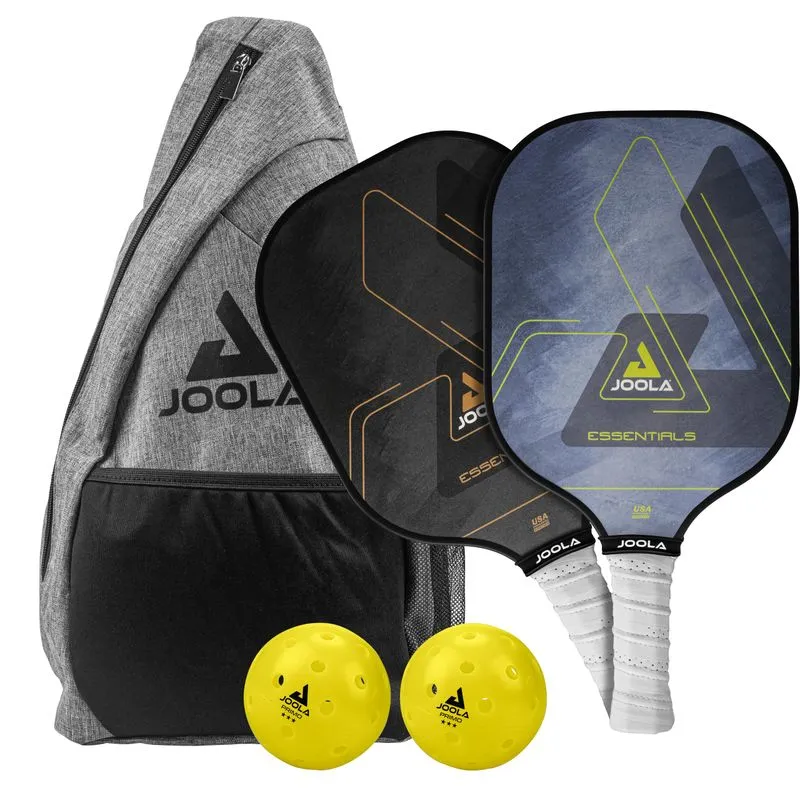 JOOLA Essentials Set with two paddles and balls
