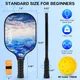 MTEN Pickleball Paddles Set - Lake White*2 - Image 5