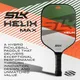 Selkirk Sport SLK Helix Pro Pickleball Paddle - Legend Olive - Image 3