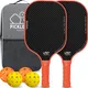 BAGAIL Pickleball Paddles 2-Pack Orange