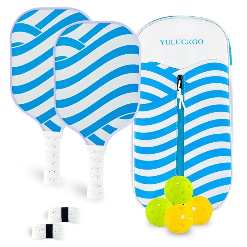 YULUCKGO Pickleball Paddles Set of 2