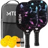 MTEN Pickleball Paddles Set of 2