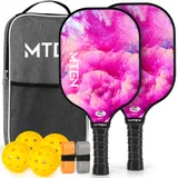 MTEN Pickleball Paddles Pink 2-Pack