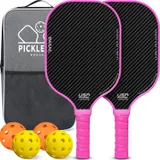 BAGAIL Pickleball Paddles Pink 2-Pack
