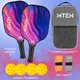 MTEN Pickleball Paddles Set (Pink Black, 2-Pack) - Image 6