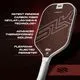 Selkirk SLK Halo Pro Pickleball Paddle | Red 2025 Max - Image 5