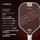 Selkirk Sport SLK Halo Pro XL Pickleball Paddle | Red - Image 3