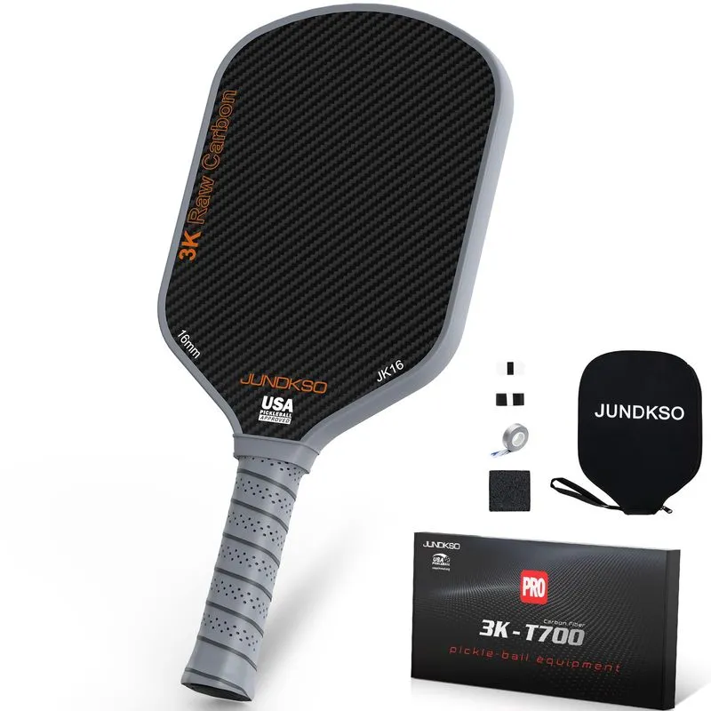JUNDKSO Professional Pickleball Paddle Grey