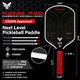 FORE Havok Pro Pickleball Paddle - Red - Image 2