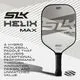 Selkirk SLK Helix Pro Pickleball Paddle - Legend Gray - Image 3